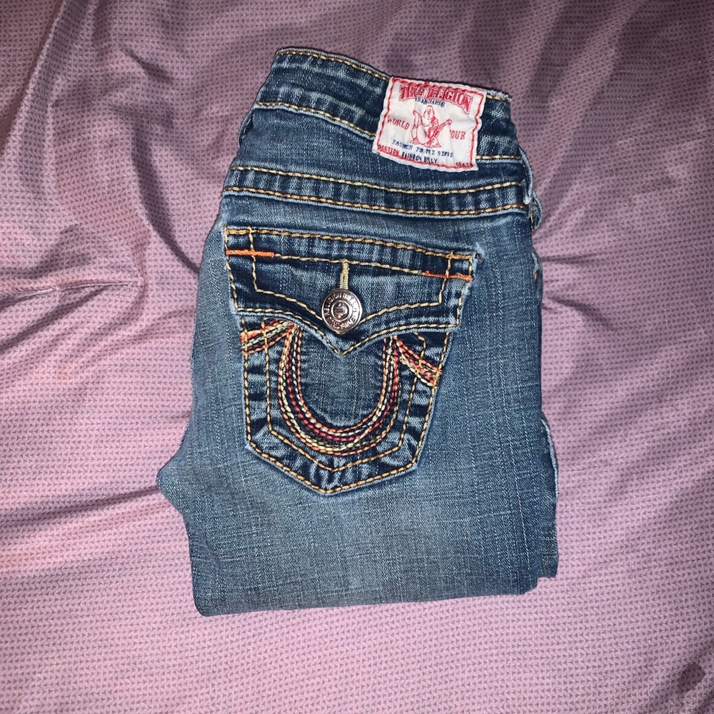 Rainbow Billy True Religion Jeans